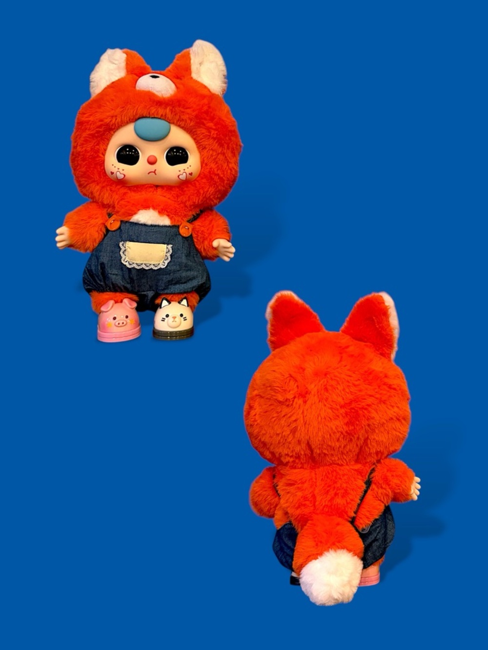 Baby Three 400% Big Baby Plush Doll Fox - Picture 9 of 16